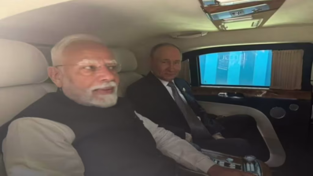 modi putin car