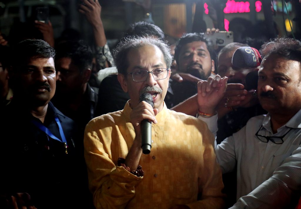 Shiv Sena (UBT) Chief Uddhav Thackeray arrives in Nagpur