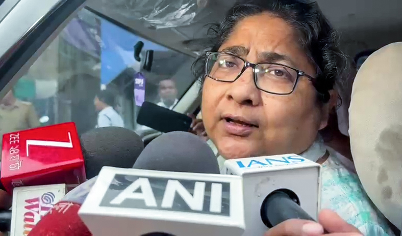 TMC MP Dola Sen speaks to media