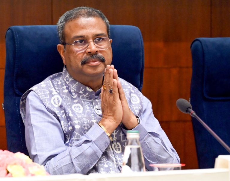 Union Minister Dharmendra Pradhan officially resigns from his post as Education Minister