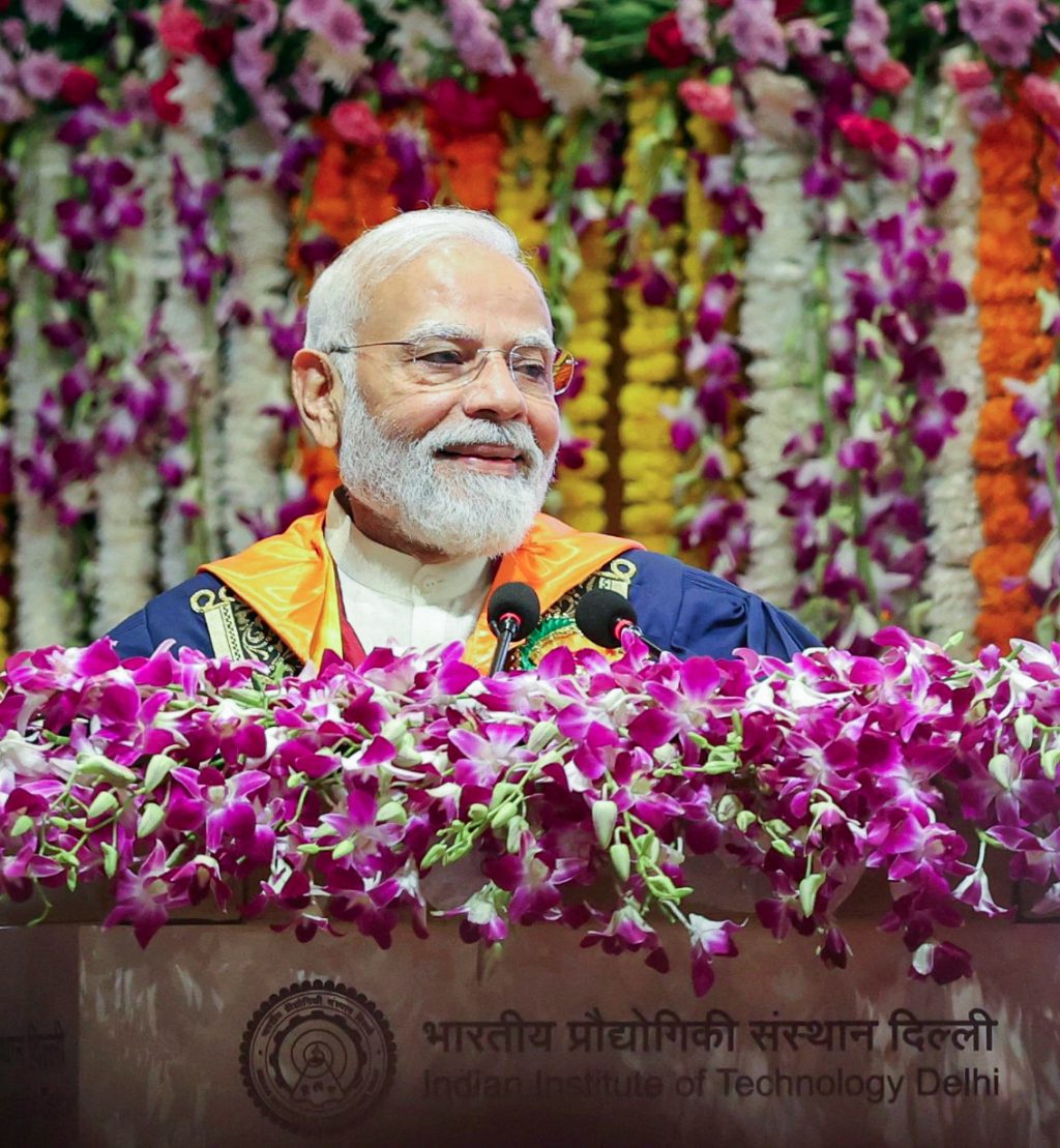 PM Modi participates in the 57th Convocation Ceremony of the IIT Delhi