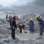 Rescue operations for people trapped inside the tunnel of the Trishuli 3 'A' Hydropower Project underway