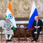 PM Modi meets Russian President Vladimir Putin
