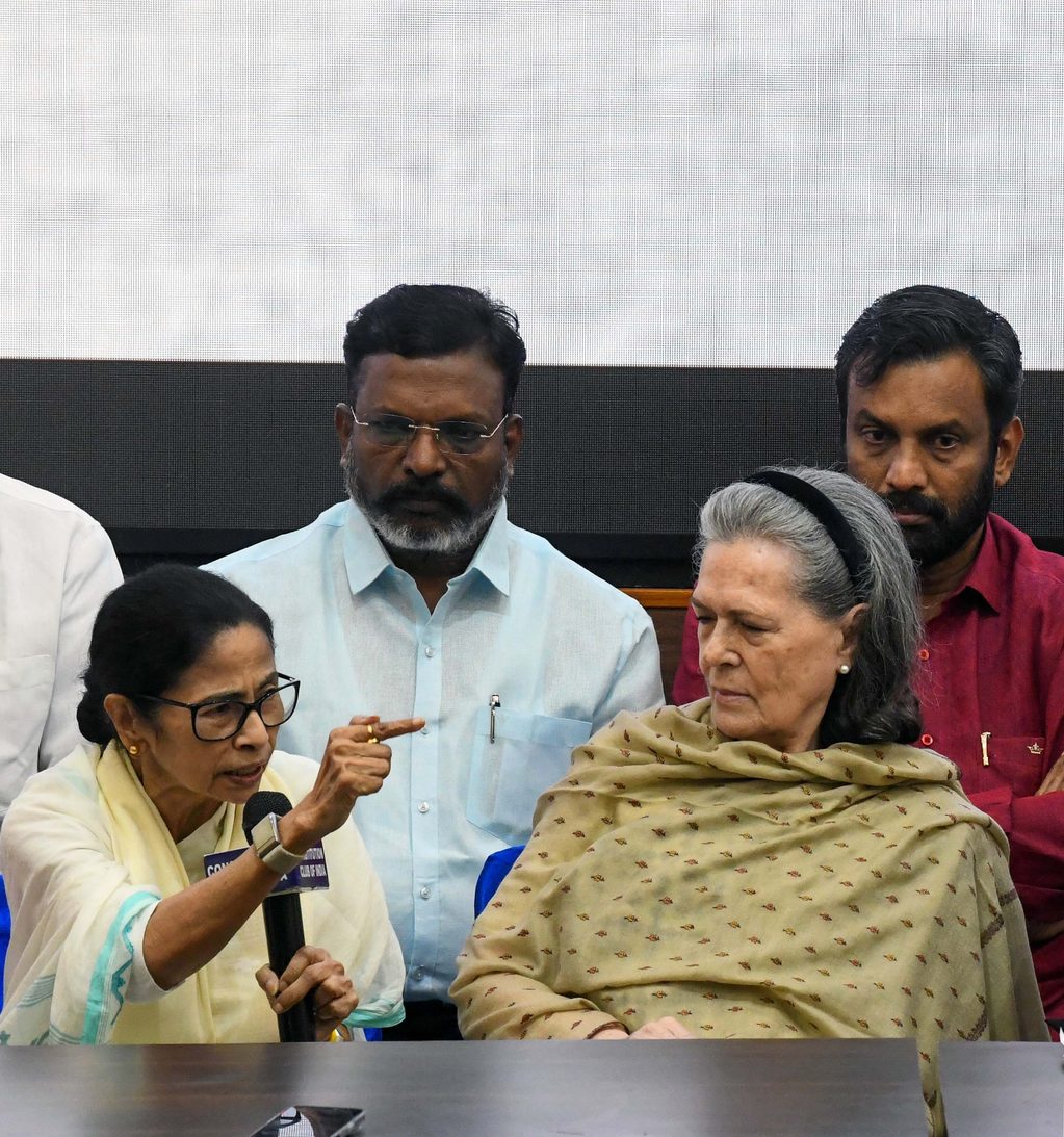 Press conference after the INDIA bloc leaders' meeting